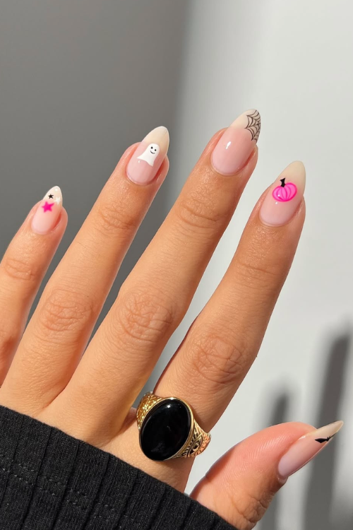 30 Halloween Nail Art Ideas 2025 for a Hauntingly Good Look 9 Ghoul Gang Nails