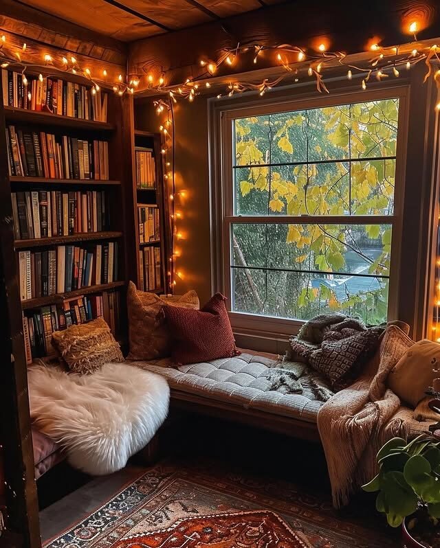 20 Boho Reading Nook Ideas: Create Your Dream Cozy Escape 14 Hygge Wonderspots with Relaxing Lights