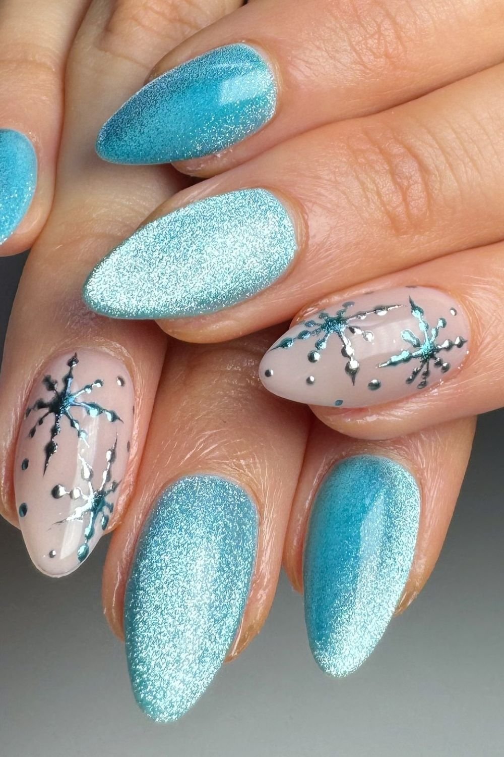 Icy Blue Elegance