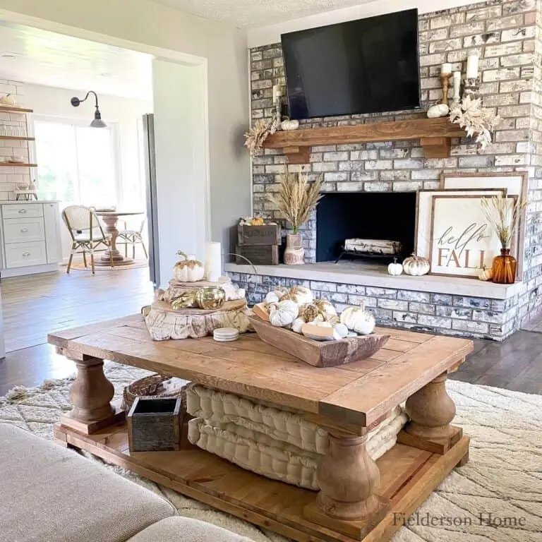 30 Fall Coffee Table Decor Ideas to Warm Up Your Home 25 Living Room Fall Decor