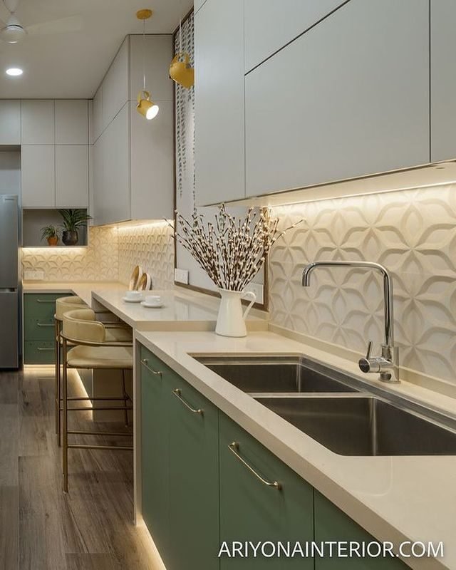 20 Modern Sage Green Kitchen Ideas: Sleek & Calming Designs 10 Luxurious Sage and White Combination