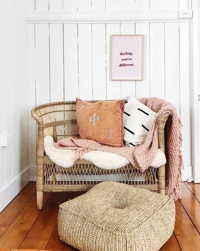 20 Boho Reading Nook Ideas: Create Your Dream Cozy Escape 11 Malawi Chair for Book Avid
