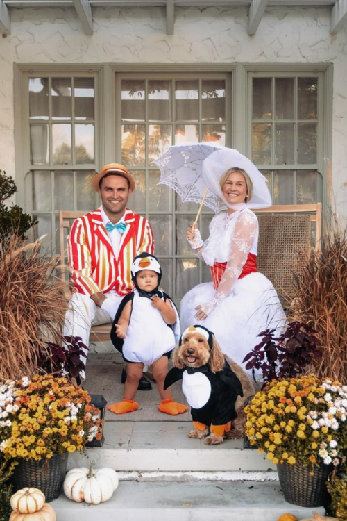Top 50 Family Halloween Costumes for 2025: Creative Ideas for Every Crew 36 Mary Poppins, Bert & Little Penguins