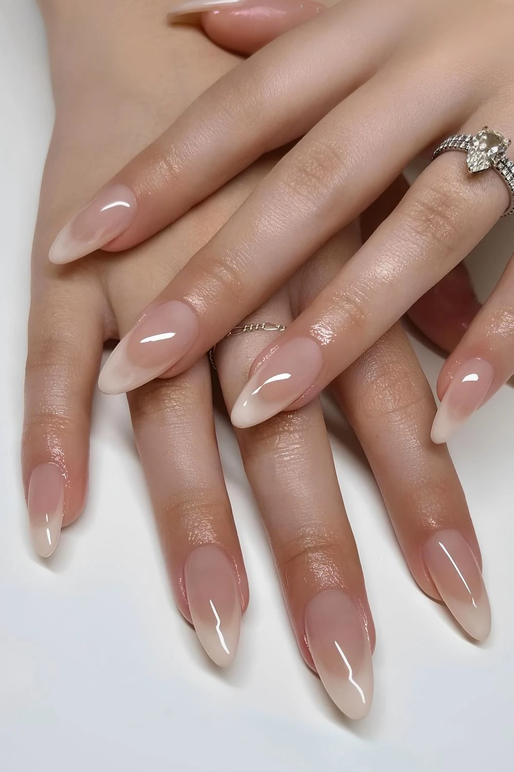 25 Elegant Neutral Nail Ideas for a Sophisticated Look 1 Blurry French