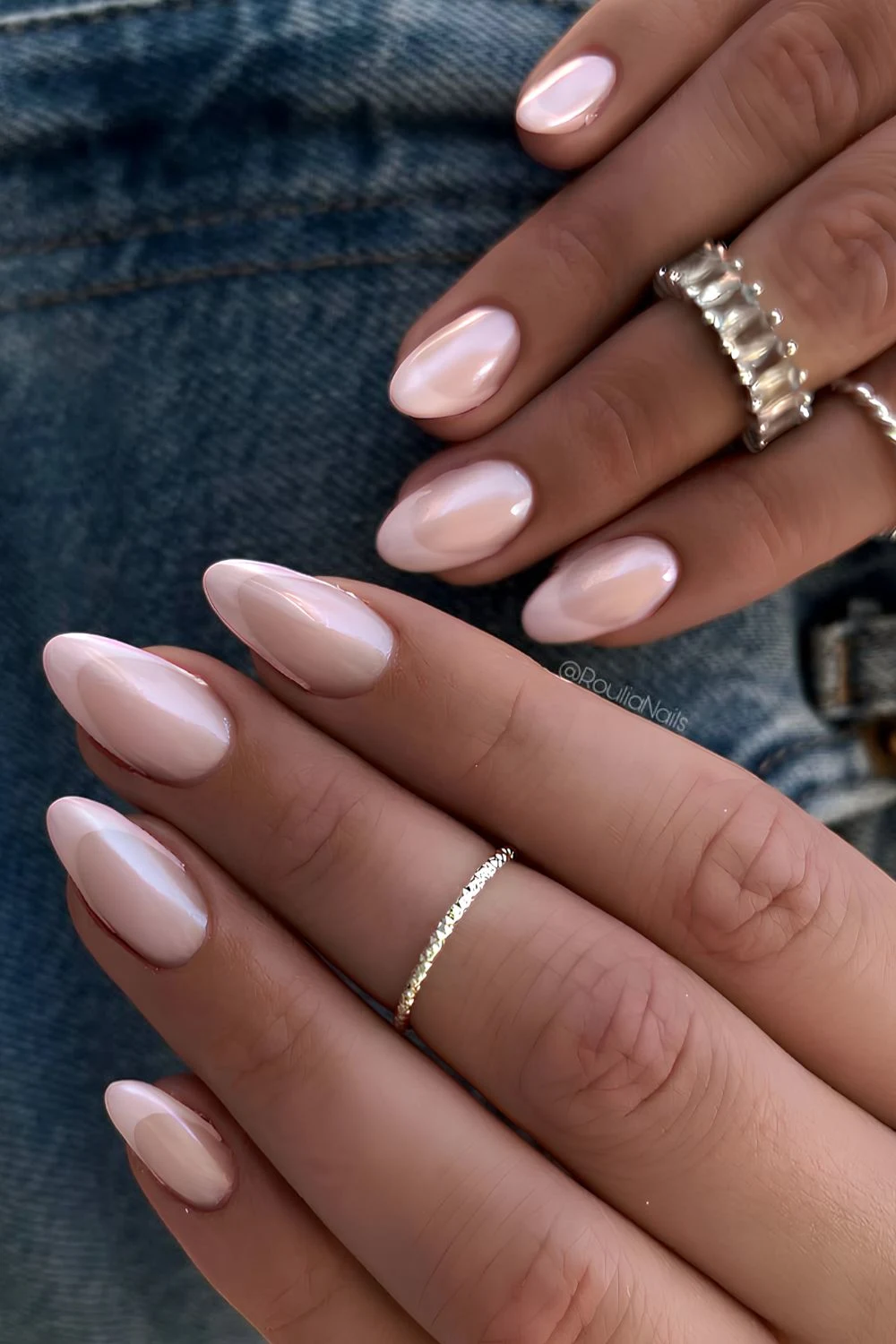 25 Elegant Neutral Nail Ideas for a Sophisticated Look 16 Chrome French