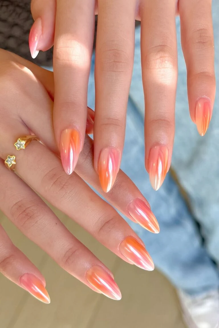 Orange & Peach Chrome