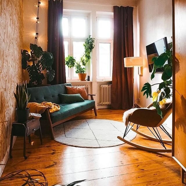 20 Modern Green Living Room Ideas: Sleek & Inviting Designs 9 Pine Green