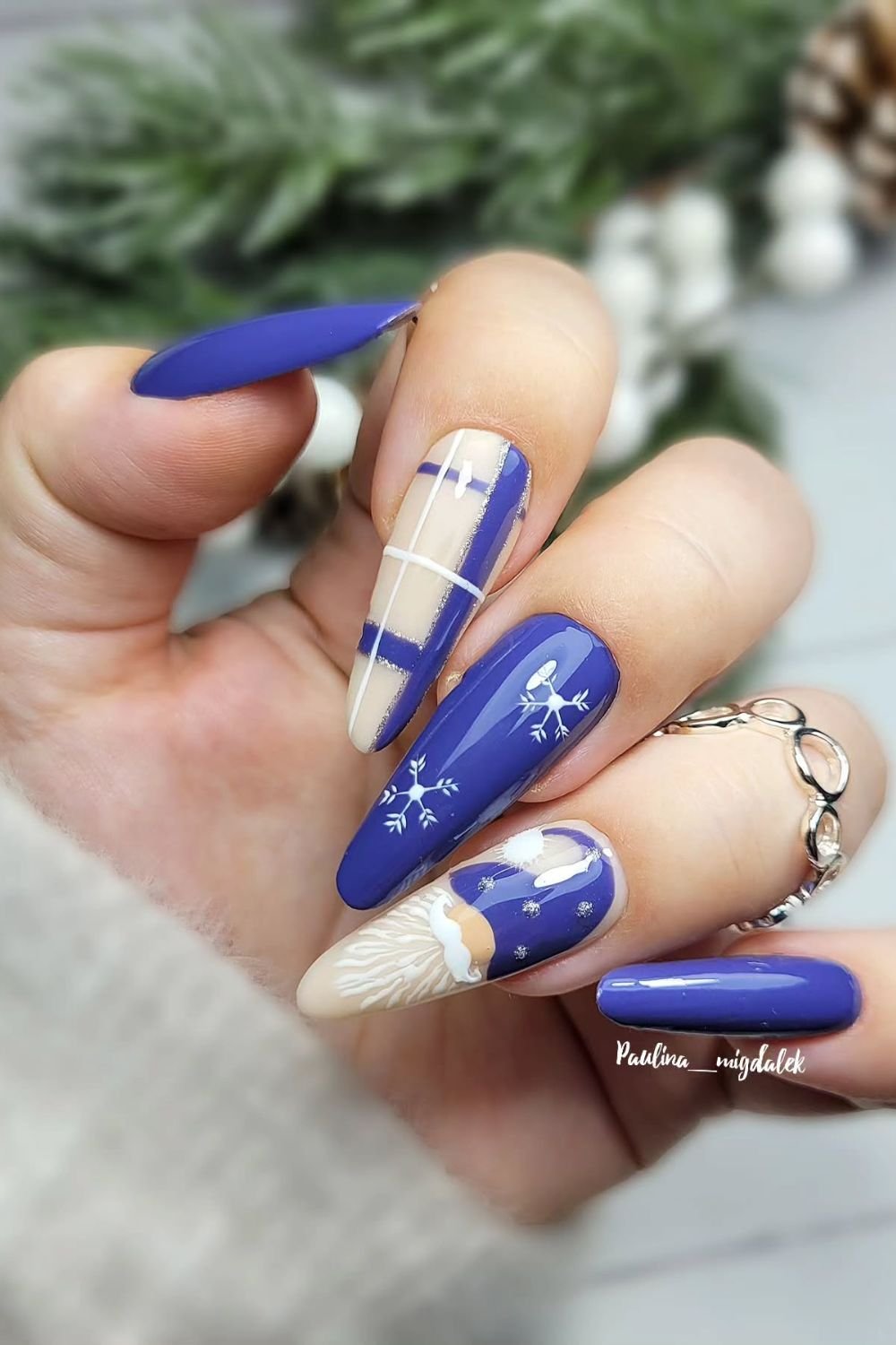 Plaid and Snowflakes