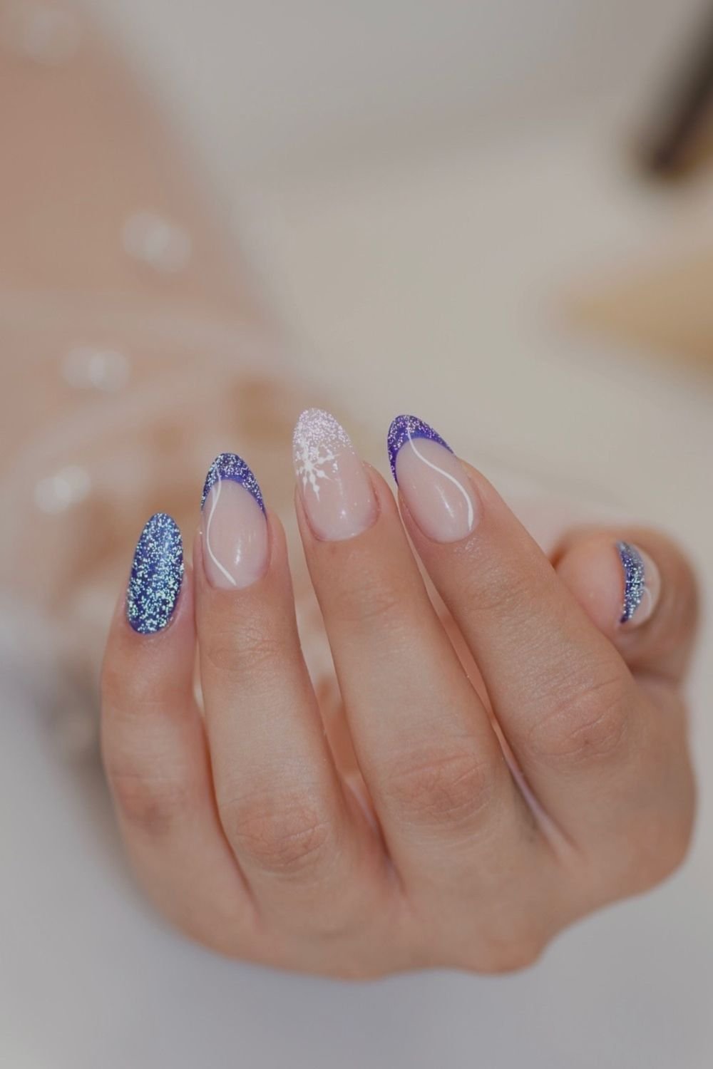 Purple Glitter Accents