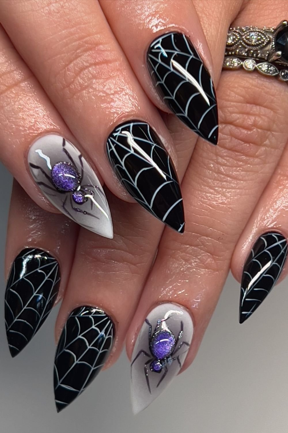 Purple Spider Sparkle