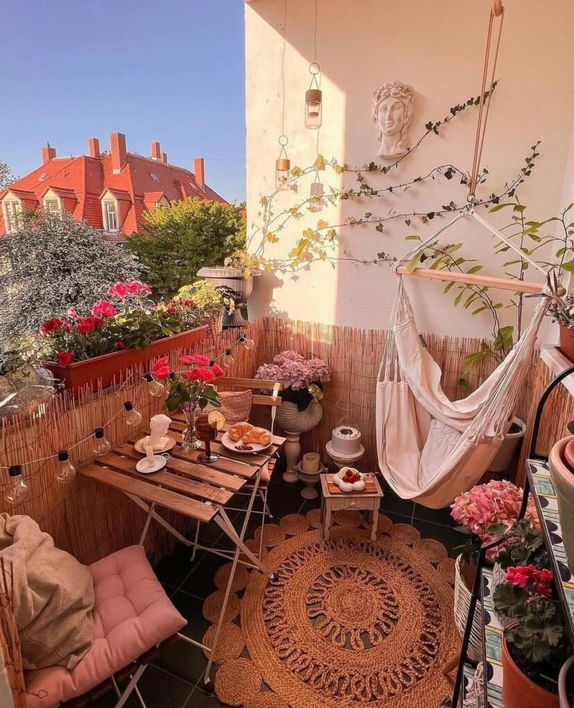 15 Easy Boho Balcony Decor Ideas: Create Your Cozy Outdoor Haven 15