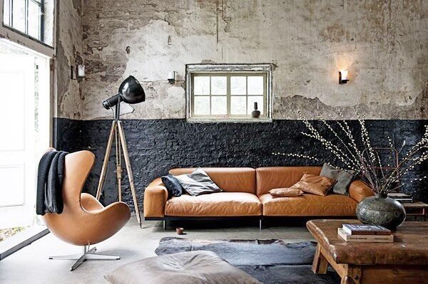 20 Masculine Living Room Ideas That Are Bold and Sophisticated 17 Rough and Tough