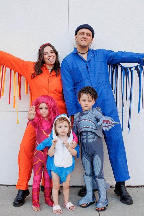 Top 50 Family Halloween Costumes for 2025: Creative Ideas for Every Crew 9 Shark boy, lava girl, shark and fire & water