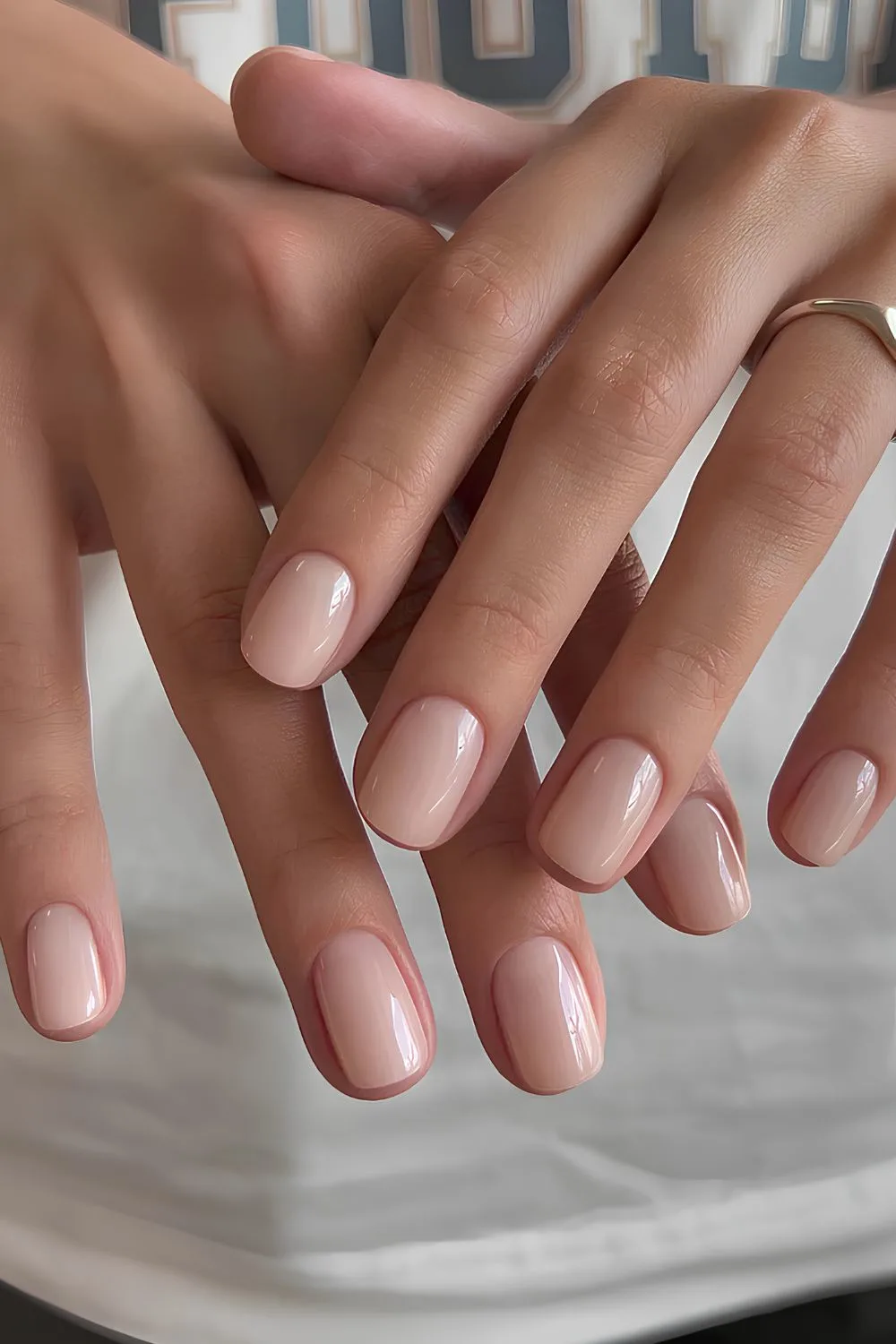 25 Elegant Neutral Nail Ideas for a Sophisticated Look 9 Oat Milk