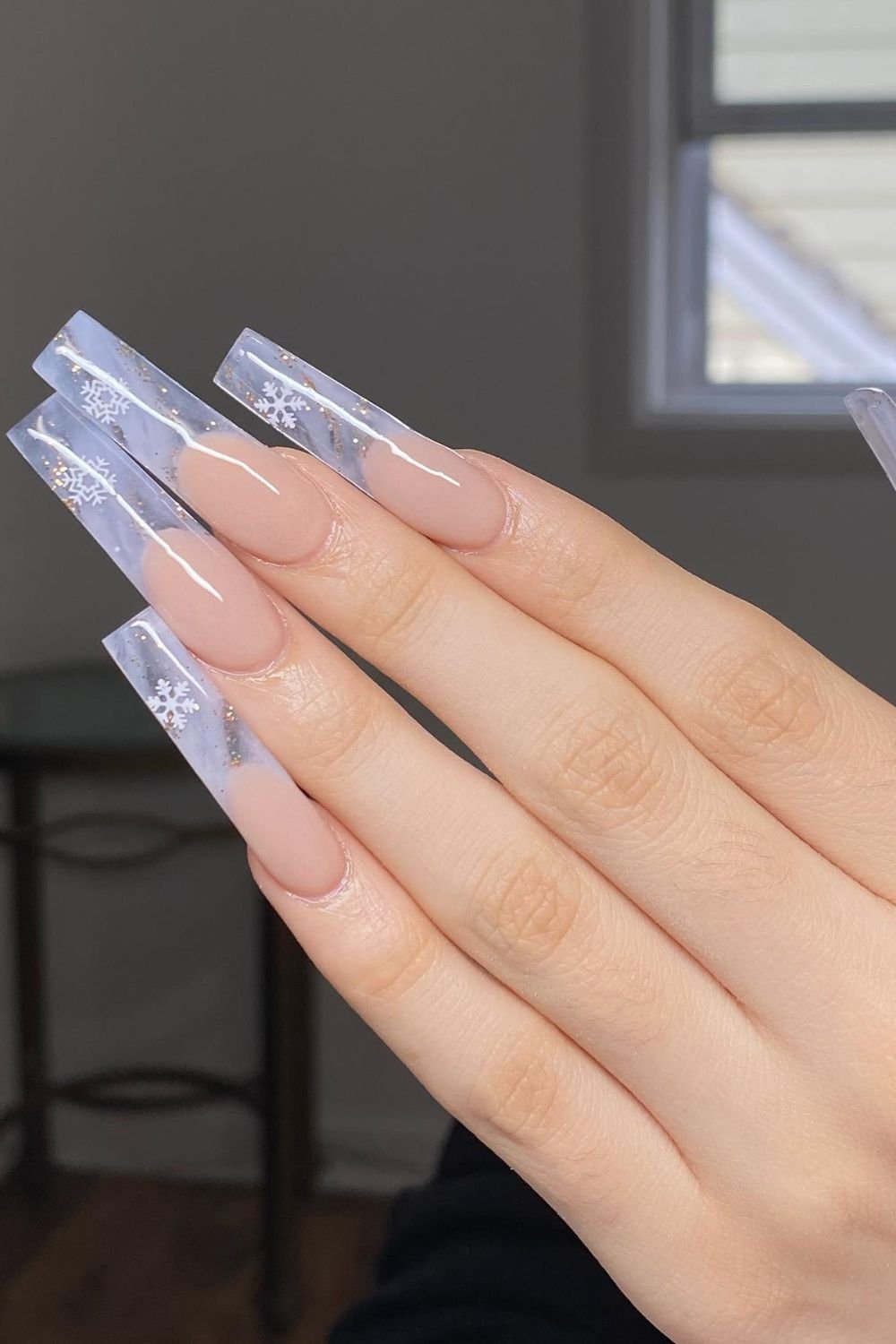 Snowflake Clear Tips