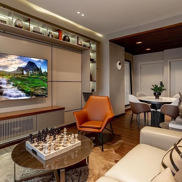 20 Masculine Living Room Ideas That Are Bold and Sophisticated 10 Sophisticated Studio Type
