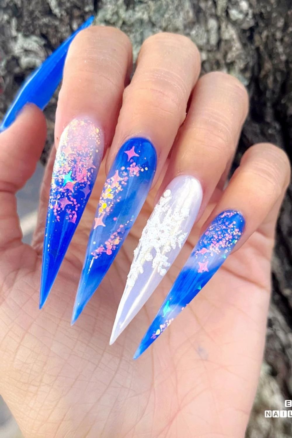 Starlit Blue Fantasy