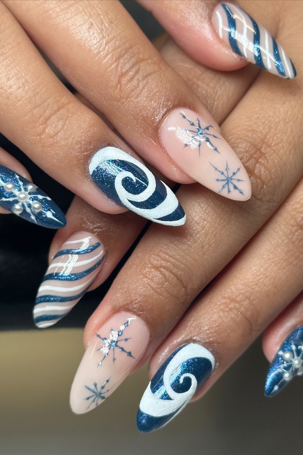 Swirls and Snowflakes