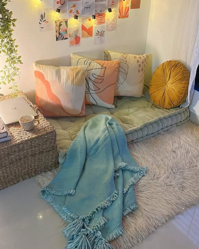 15 Easy Boho Balcony Decor Ideas: Create Your Cozy Outdoor Haven 9 Textured Throw Blankets