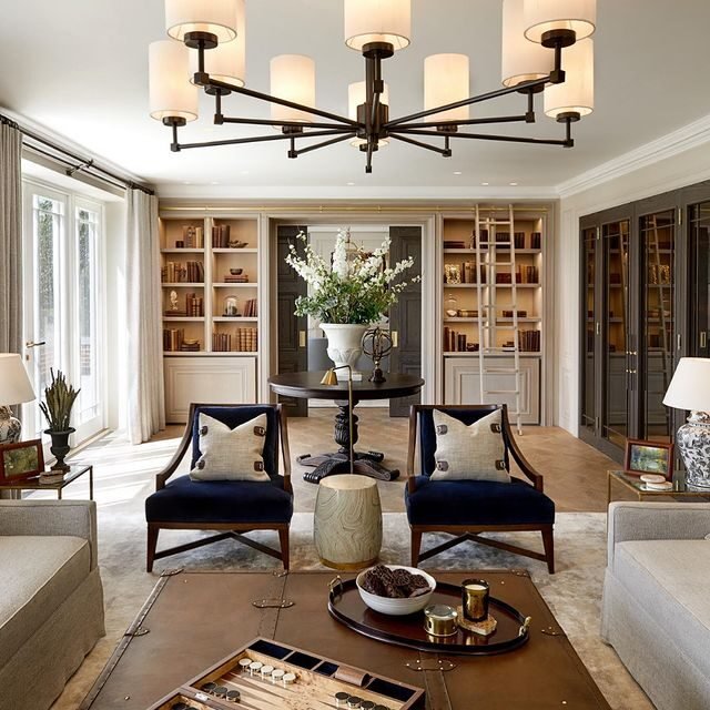 20 Masculine Living Room Ideas That Are Bold and Sophisticated 4 Transitional Hustler