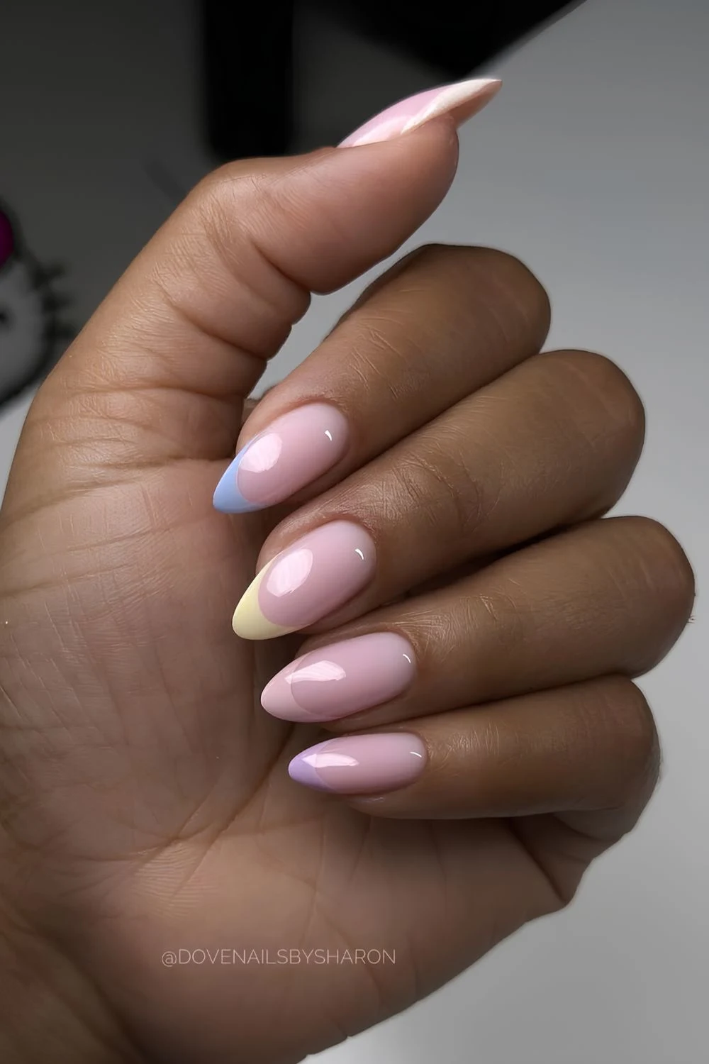 25 Cute and Colorful French Tip Nails to Copy Now 1