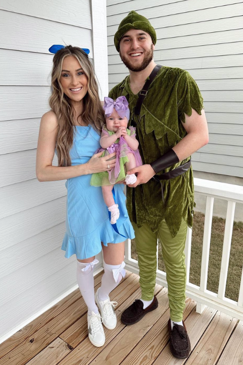 Top 50 Family Halloween Costumes for 2025: Creative Ideas for Every Crew 32 Wendy & peter pan