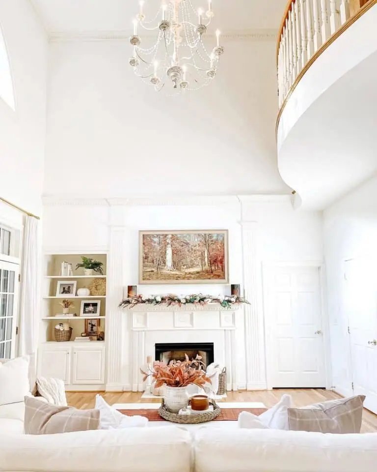 30 Fall Coffee Table Decor Ideas to Warm Up Your Home 4 White Living Room Decor