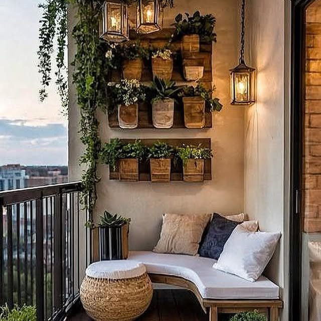 15 Easy Boho Balcony Decor Ideas: Create Your Cozy Outdoor Haven 10 Woven Baskets for Storage