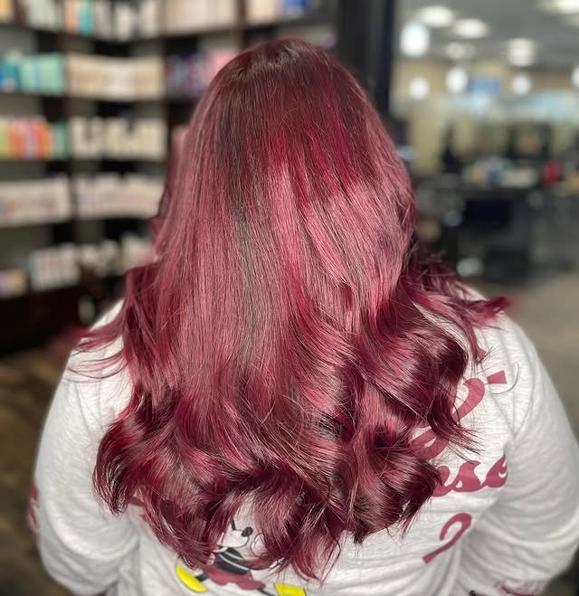 30 Gorgeous Burgundy Balayage Ideas You’ll Want to Try ASAP 11 Fall-Inspired Burgundy Balayage