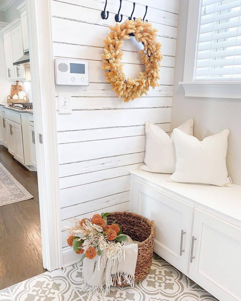 25 Chic & Cozy Fall Wreath Ideas to Celebrate the Season 18 Bleached Floral Sprigs