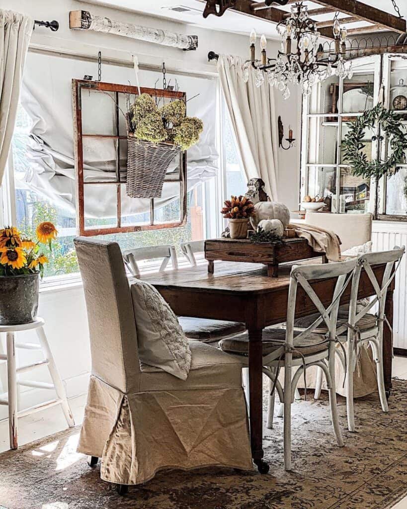 25 Chic & Cozy Fall Wreath Ideas to Celebrate the Season 11 Cabinet Wreath Decoration