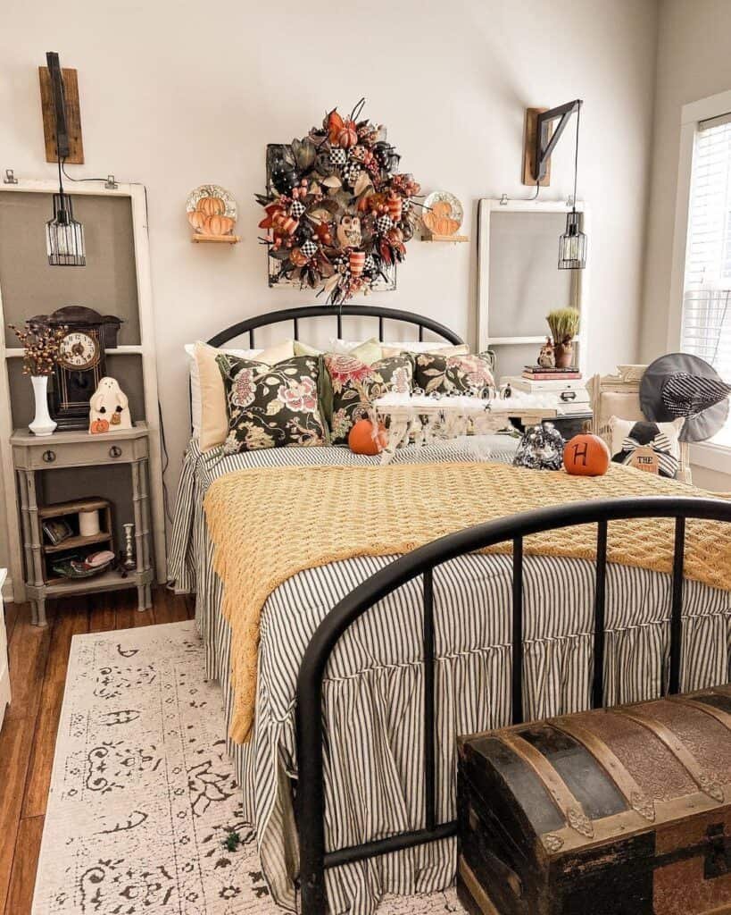 25 Chic & Cozy Fall Wreath Ideas to Celebrate the Season 25 Fall Wreath for Bedroom