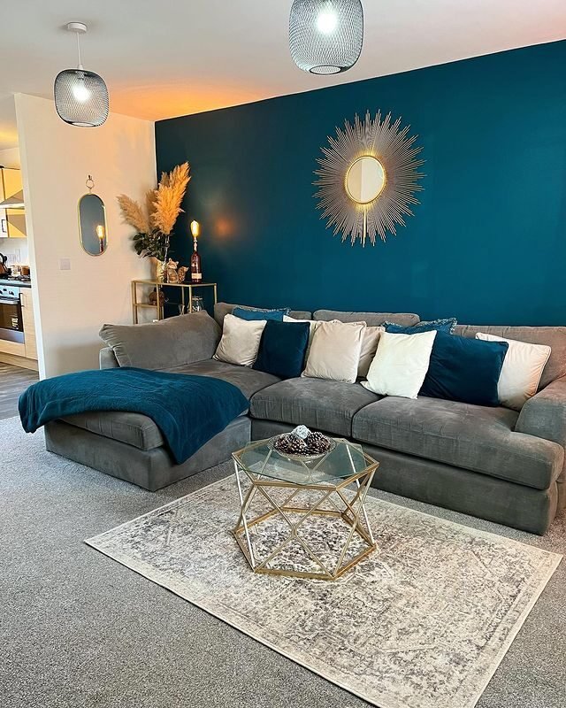 20 Elegant Teal Living Room Ideas to Elevate Your Home Décor 19 Cozy Vibe Teal
