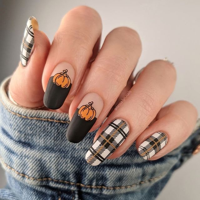 Pumpkin Plaid