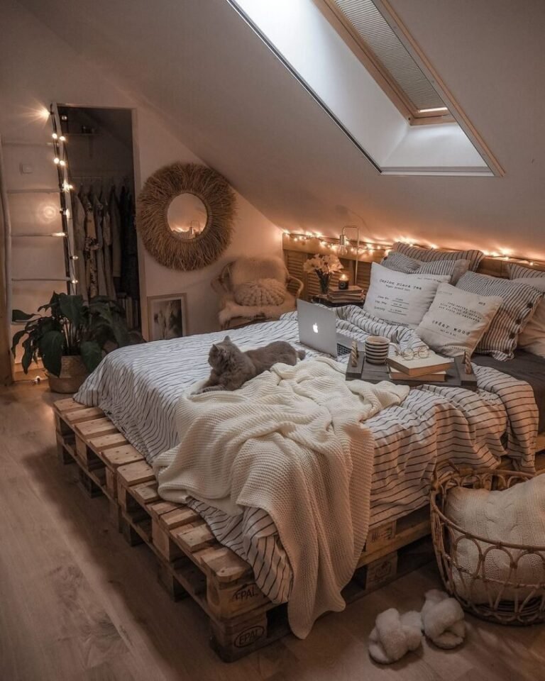 20 Boho Dorm Room Ideas to Transform Your College Space 18 Earth Tone White Attic
