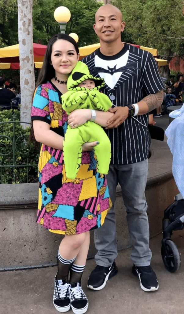 Top 50 Family Halloween Costumes for 2025: Creative Ideas for Every Crew 48 jack, sally & Oogie boogie baby