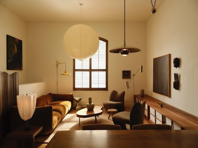 15 Long Narrow Living Room Ideas That Maximize Space 8 Brown and Creamy