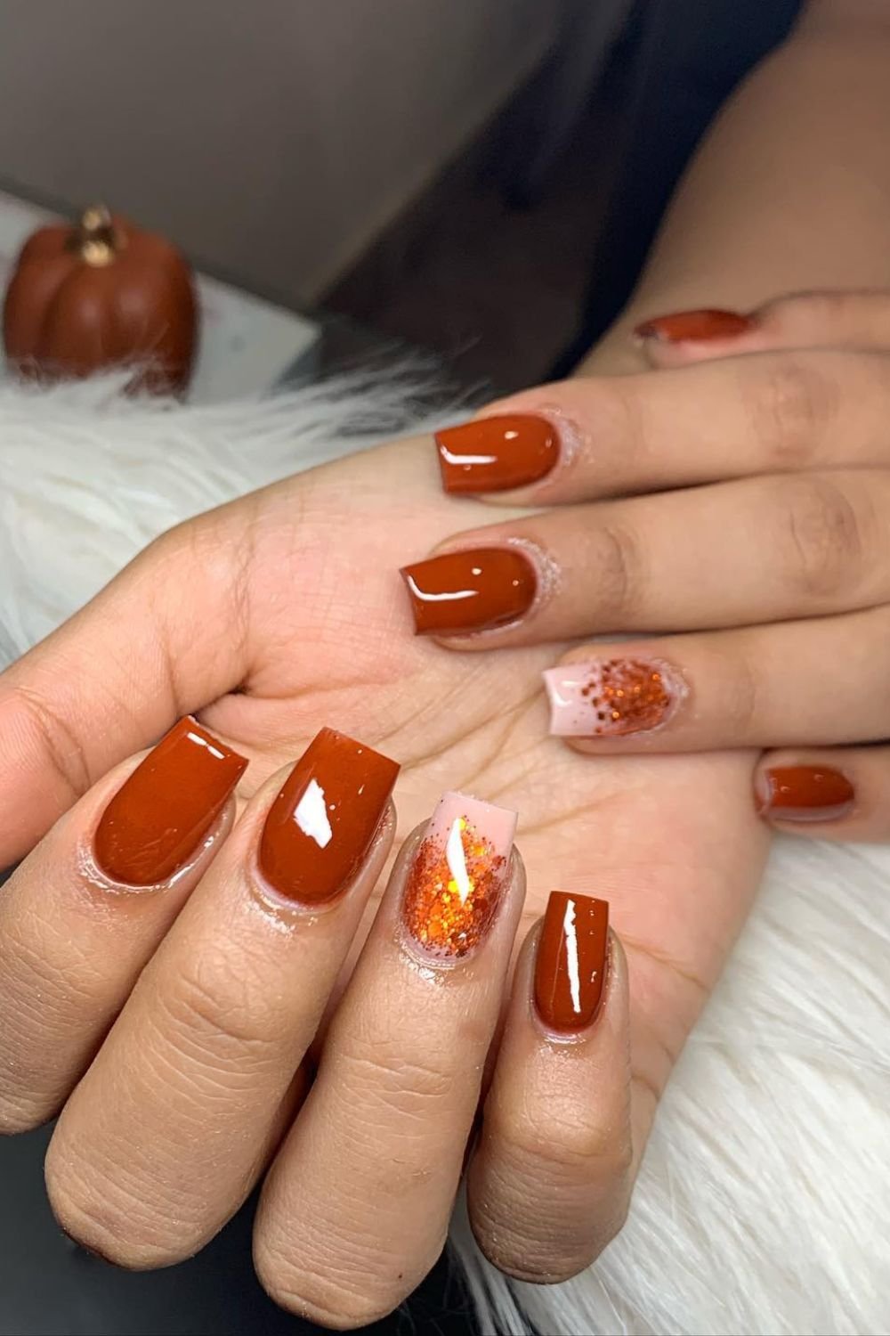 Burnt Orange Glam