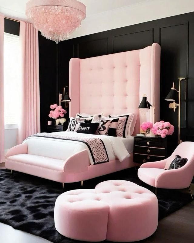 15 Dark Feminine Bedroom Ideas for a Bold and Elegant Space 2 Create Contrast