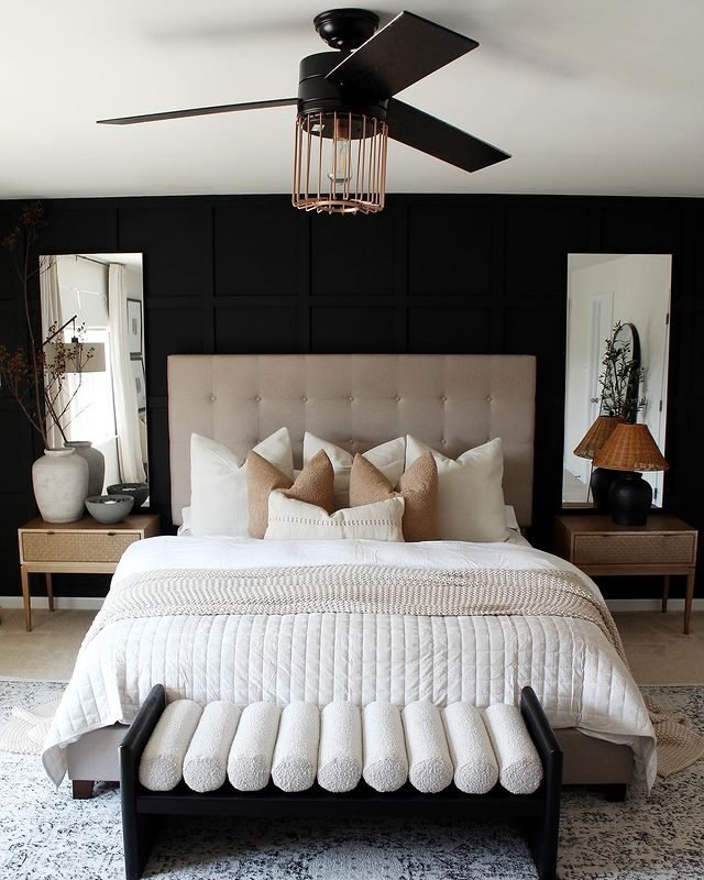 15 Dark Feminine Bedroom Ideas for a Bold and Elegant Space 10 Decorative Accents
