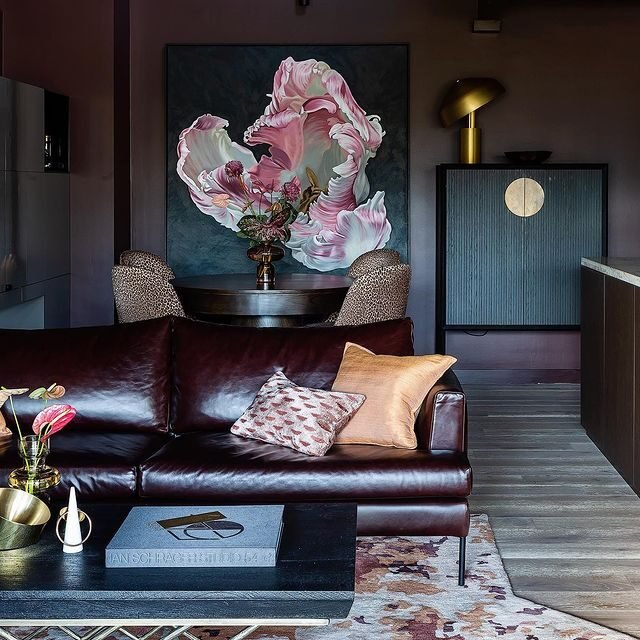 15 Burgundy Living Room Ideas for a Timeless Interior 13 Deep Dark Mood