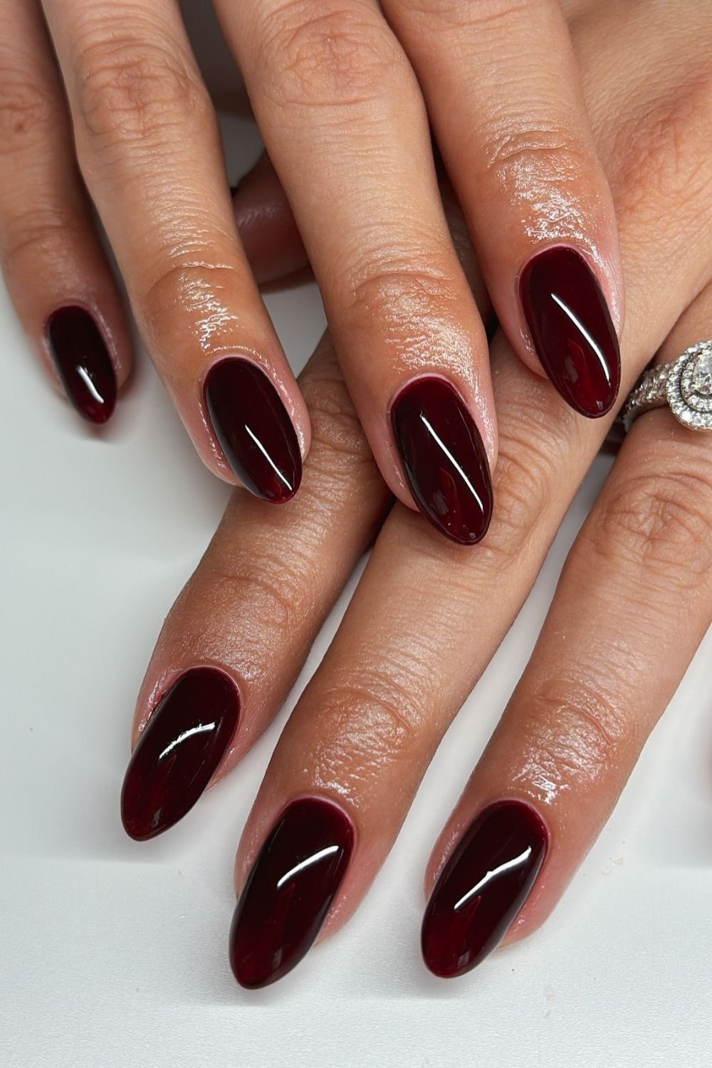 25 Cherry Mocha Nail Designs for Every Season 9 Deep Gloss Perfection