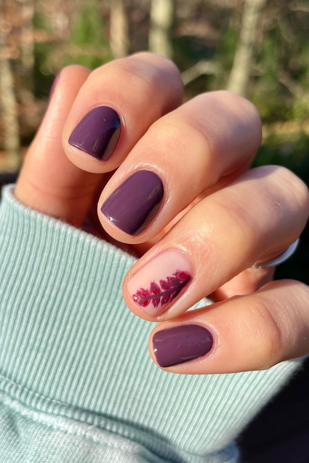 Deep Plum Accent