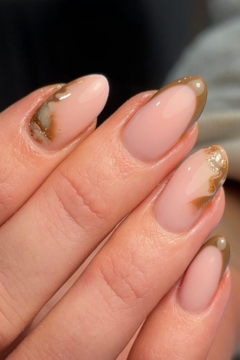 Earthy Marble Tips