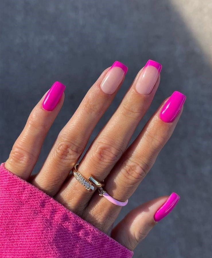 20 Pink Nail Ideas for Every Style and Season 11 Electric Pink