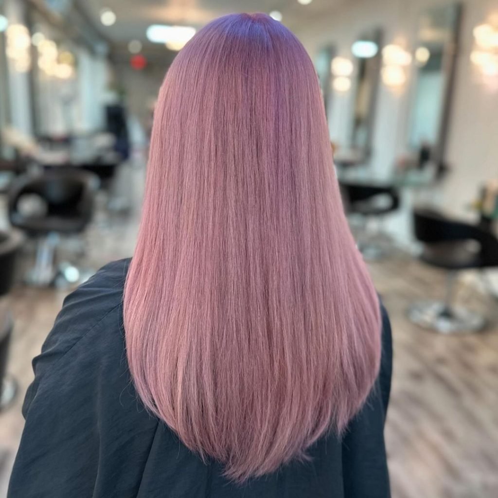Elegant and Smooth Pink Look