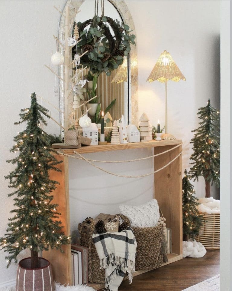25 Christmas Entryway Decor Ideas for a Festive Welcome 20 Holiday Topiary Trees
