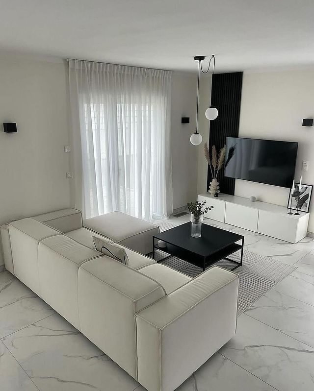 20 Modern White Couch Living Room Decor Ideas 4 Introduce Contrast
