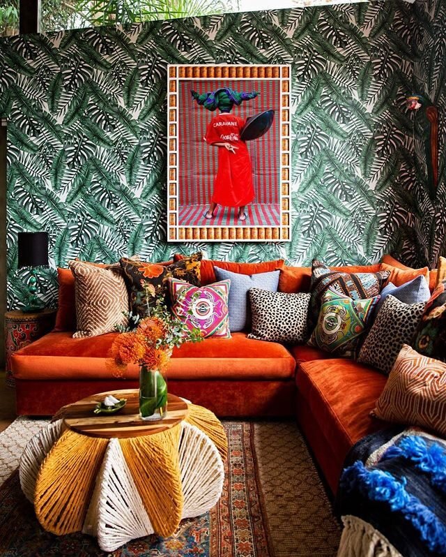 15 Beautiful Orange Couch Designs for Modern Homes 9 Lava Orange