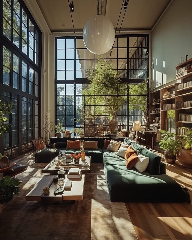 15 Long Narrow Living Room Ideas That Maximize Space 6 Long and High-Ceiling